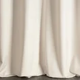Zasłona FARGO z miękkiego welwetu z nadrukiem drobnego strukturalnego wzoru - 140 x 250 cm - kremowy 3