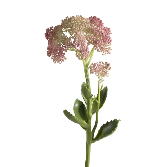 ROZCHODNIK kwiat sztuczny dekoracyjny - ∅ 10 x 55 cm - zielony