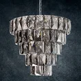 Lampa  DANTE z kryształowymi zawieszkami - ∅ 60 x 60 cm - złoty 1