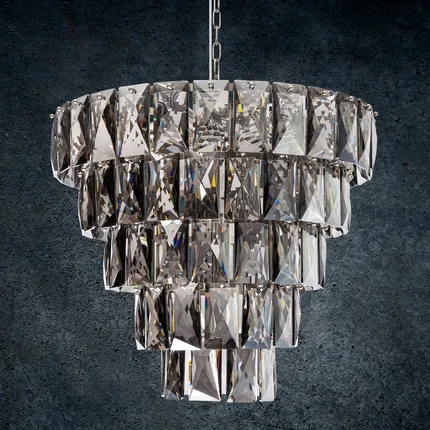 Lampa DANTE z kryształowymi zawieszkami Lampa DANTE z kryształowymi zawieszkami - ∅ 60 x 60 cm