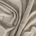 Zasłona ARIANA z miękkiego welwetu z ozdobnym pasem z lśniącymi drobinkami - 140 x 250 cm - beżowy 10