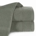 Ręcznik klasyczny o charakterystycznym splocie - 50 x 90 cm - stalowy 1