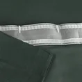 Zasłona DORA z gładkiej i miękkiej w dotyku tkaniny o welurowej strukturze - 160 x 240 cm - ciemnozielony 9