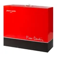 PIERRE CARDIN koc akrylowy CLARA z haftowanym logo - 220 x 240 cm - czerwony 4