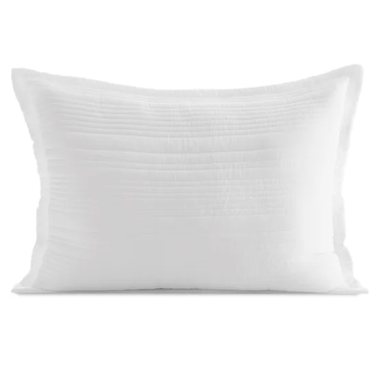 EUROFIRANY PREMIUM poszewka dekoracyjna z wypukłym wzorem pikowana metodą tradycyjną - 70 x 50 cm - biały