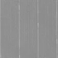 Tkanina firanowa połyskująca siateczka w delikatne pionowe pasy, zakończona szwem obciążającym - 315 cm - kremowy 4