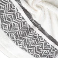 PIERRE CARDIN Ręcznik TEO w kolorze kremowym, z żakardową bordiurą - 50 x 100 cm - kremowy 5