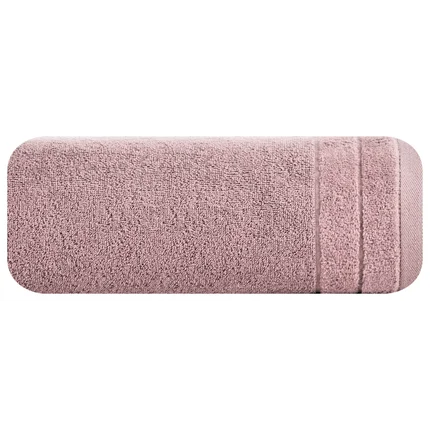 Ręcznik do rąk 30x50 cm bawełniany kolor liliowy z welwetową bordiurą 500 g/m2 DAMLA Ręcznik do rąk 30x50 cm bawełniany kolor liliowy z welwetową bordiurą 500 g/m2 DAMLA - 30 x 50 cm