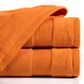 Ręcznik szybkoschnący MODERN z bawełny - 70 x 140 cm - pomarańczowy 1