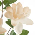 MAGNOLIA sztuczny kwiat dekoracyjny z plastycznej pianki foamirian - ∅ 14 x 68 cm - kremowy 2