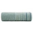 DESIGN 91 Ręcznik IZA klasyczny jednokolorowy z bordiurą w pasy - 70 x 140 cm - niebieski 3