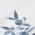 EUROFIRANY NOVA Komplet pościeli z wysokogatunkowej satyny bawełnianej MABELL z kwiatowym wzorem - 220 x 200 cm, 2 szt. 70 x 80 cm - biały 4