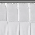Zasłona DORA z gładkiej i miękkiej w dotyku tkaniny o welurowej strukturze - 160 x 240 cm - biały 9