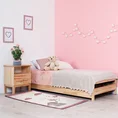Dywan BABY do pokoju dziecięcego z motywem słonika i różowych chmurek - 80 x 150 cm - kremowy 6