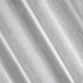 Firana NESSI o strukturze siatki z deszczykiem, w stylu eko - 140 x 250 cm - biały 7