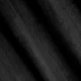 Zasłona LILI z falującym wytłaczanym  wzorem - 140 x 250 cm - czarny 10