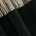 Zasłona JASPER z welwetu zdobiona połyskującym pasem cekinów - 140 x 250 cm - czarny 6