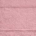 Ręcznik MARI z welurową bordiurą - 70 x 140 cm - liliowy 2