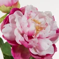 PIWONIA/PEONIA - kwiat sztuczny dekoracyjny z płatkami z jedwabistej tkaniny - ∅ 13 x 66 cm - amarantowy 2