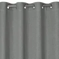 Zasłona LIDIA  w stylu eko z widocznym splotem - 140 x 250 cm - szary 6