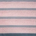 Ręcznik ISLA w ozdobne pasy - 50 x 90 cm - różowy 2