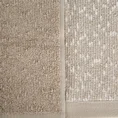Komplet ręczników TAMINA z efektem bukli - 37 x 25 x 10 cm - jasnobrązowy 5