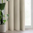 Zasłona jasnobeżowa z tkaniny welwetowej 140x250 cm przelotka ROSA Design 91 - 140 x 250 cm - jasnobeżowy 1