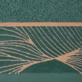LIMITED COLLECTION ręcznik  SALVIA z miękkiej bawełny z welwetową bordiurą z motywem botanicznym ŚWIEŻOŚĆ SZAŁWII - 70 x 140 cm - miętowy 2