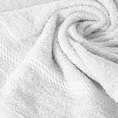 Ręcznik ELMA o klasycznej stylistyce z delikatną bordiurą w formie sznurka - 50 x 90 cm - biały 5