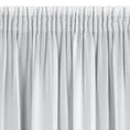 Firana  DALIA z gładkiej matowej tkaniny szyfonowej - 140 x 270 cm - biały 4