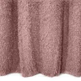 DIVA LINE Zasłona ALICIA z welwetu z ozdobną listwą puszystej tkaniny - 140 x 250 cm - różowy 3