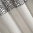 Zasłona JASPER z welwetu zdobiona połyskującym pasem cekinów - 140 x 250 cm - srebrny 6