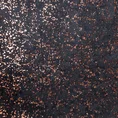 Zasłona KATIE zaciemniająca typu blackout z nakrapianym miedzianym nadrukiem - 135 x 270 cm - czarny 7