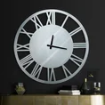 Dekoracyjny zegar ścienny w stylu vintage ze szkła - 60 x 5 x 60 cm - stalowy 7