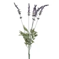 SZAŁWIA ŁĄKOWA sztuczny kwiat dekoracyjny - 56 cm - fioletowy 1