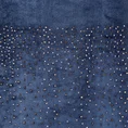 Zasłona KASANDRA z lśniącego welwetu z kryształkami - 140 x 250 cm - granatowy 6