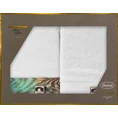 EWA MINGE Komplet ręczników CHIARA w eleganckim opakowaniu, idealne na prezent! - 2 szt. 50 x 90 cm - biały 4