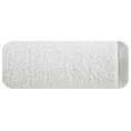 Ręcznik z delikatną bordiurą - 70 x 140 cm - biały 3