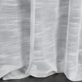 Firana ASTERA z efektem deszczyku półprzezroczysta - 140 x 270 cm - biały 3