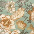 EUROFIRANY CLASSIC Komplet pościeli SONIA 4 z wysokogatunkowej bawełny z graficznym motywem kwiatów - 160 x 200 cm - miętowy 2