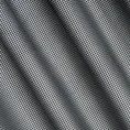 Zasłona welwetowa DARCY ze srebrnym nadrukiem w pepitkę - 140 x 250 cm - czarny 6