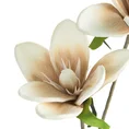 MAGNOLIA kwiat sztuczny dekoracyjny z plastycznej pianki foamirian - ∅ 17 x 70 cm - beżowy 2