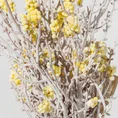TRAWA OZDOBNA bukiet mały, kwiat sztuczny dekoracyjny - 34 cm - jasnożółty 2