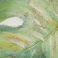 Obraz MONSTERA ręcznie malowany na płótnie - 30 x 30 cm - kremowy 2