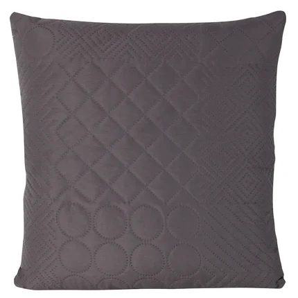 DESIGN 91 Poszewka BONI z patchworkowym motywem wytłaczanym techniką hot press DESIGN 91 Poszewka BONI z patchworkowym motywem wytłaczanym techniką hot press - 40 x 40 cm