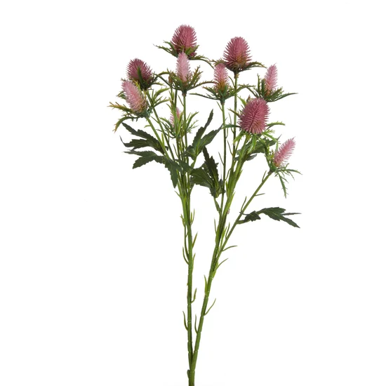 OSET GAŁĄZKA  sztuczny kwiat dekoracyjny - 68 cm - różowy