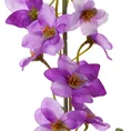 OSTRÓŻKA POJEDYNCZA  sztuczny kwiat dekoracyjny z płatkami z jedwabistej tkaniny - 80 cm - fioletowy 2