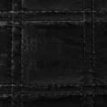 EUROFIRANY PREMIUM narzuta KRISTIN z welwetu podwójnie przeszywana w geometryczny wzór - 170 x 210 cm - czarny 5
