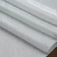 Komplet 4 szt. serwetek SUZANA zdobiona błyszczącym wzorem marmurku, PLAMOODPORNY - 30 x 40 cm - biały 3