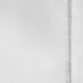 DIVA LINE Obrus z błyszczącej tkaniny zdobiony listwą oraz srebrną lamówką w eleganckim opakowaniu - 85 x 85 cm - biały 5